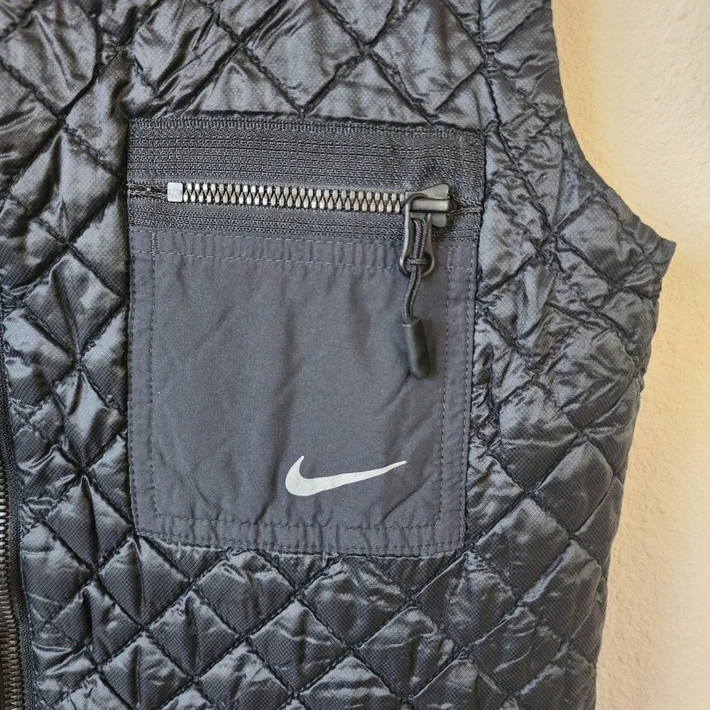 Nike Womens Primaloft Quilted Vest W/ Zipper Pockets Athleisure Small